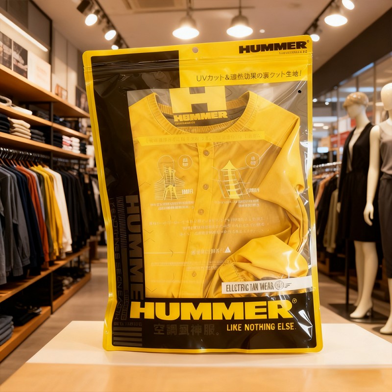 Túi đứng có dây kéo nhiều lớp PET