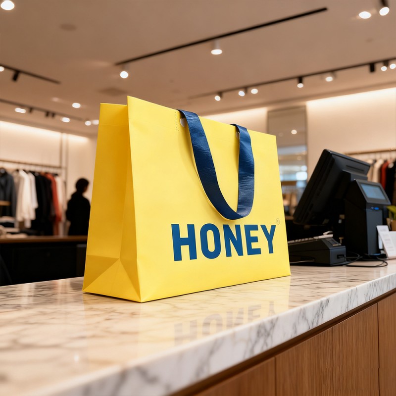 Túi đeo vai giấy kraft nhiều lớp PP