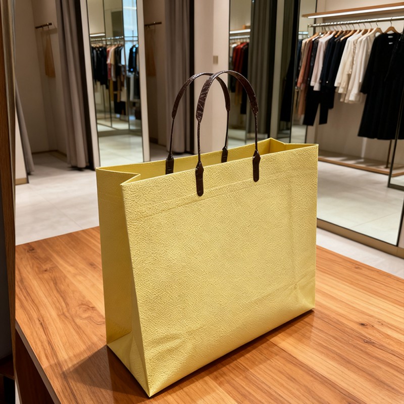 Túi tote mua sắm nhẹ màu mờ